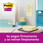 Post-It Super Sticky Pack de 6 blocs de 90 notes autocollantes repositionnables - 76 x 76 mm - Promotion 4 blocs + 2 offerts - J