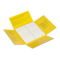 Pack de 12 blocs de 36 notes transparentes Post-It - Forme carrée - Couleur transparente