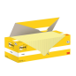 Pack de 24 blocs de 100 notes autocollantes repositionnables Post-It - Forme carrée - 76 x 76 mm - Jaune clair