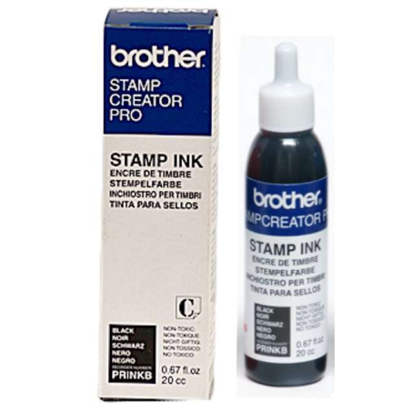 Bouteille d'encre noire Brother pour machine à tamponner SC2000 20cc
