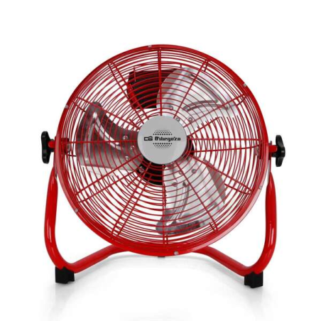 Ventilateur industriel Orbegozo PW 1431 rouge 30 cm 3 vitesses