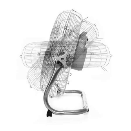 Ventilateur industriel Orbegozo PW 1445 45 cm argent 6 vitesses