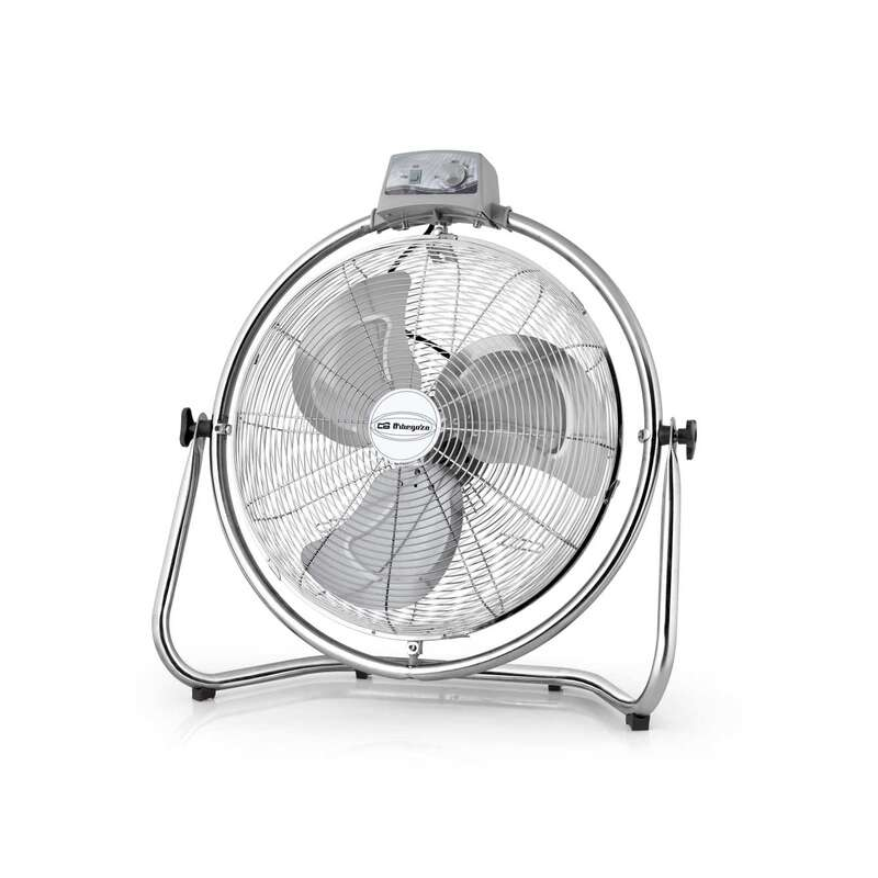 Ventilateur industriel Orbegozo 45W oscillant argent 3 vitesses Ventilateur industriel Orbegozo 45W oscillant argent 3 vitesses