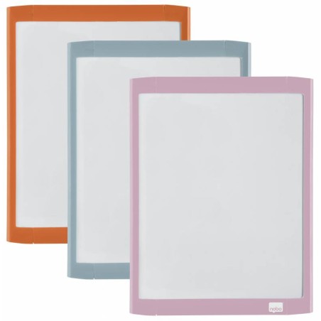 ✅ Nobo Mini Tableau Magnétique avec Cadre Couleur 216x280mm - Différentes Couleurs - Marqueur et Gomme Inclus en stock