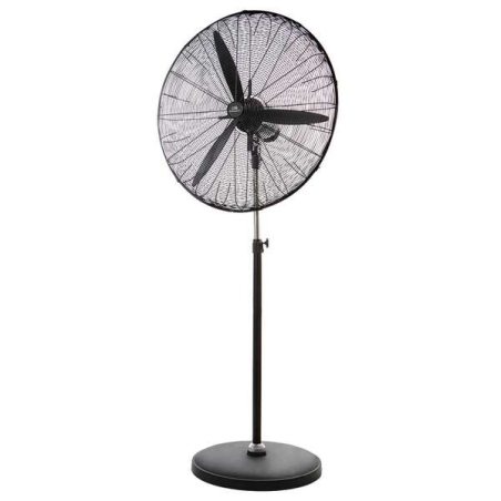ventilateur sur pied noir industriel