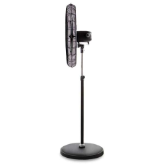 ventilateur sur pied noir industriel