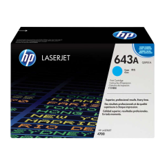 Cartouche de toner cyan d'origine HP Q5951A - 643A
