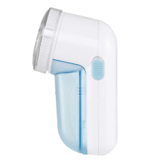 Orbegozo QP 6400 Anti-peluches compact - Sûr - Efficace - Acier inoxydable - Récipient amovible - Diamètre 5 cm - Piles AA - Erg