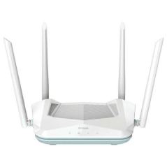 Routeur Smart Dual Band D-Link Eagle Pro AI AX1500 WiFi 6 - Jusqu'à 1200Mbps - 3 Ports RJ45 10/100 Mbps - Commande vocale avec G