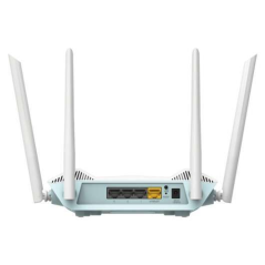 Routeur Smart Dual Band D-Link Eagle Pro AI AX1500 WiFi 6 - Jusqu'à 1200Mbps - 3 Ports RJ45 10/100 Mbps - Commande vocale avec G