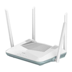 D-Link Eagle Pro AI AX3200 WiFi 6 Routeur Intelligent Double Bande - Jusqu'à 2402Mbps - 4 Ports LAN 10/100/1000 Mbps et 1 Port L