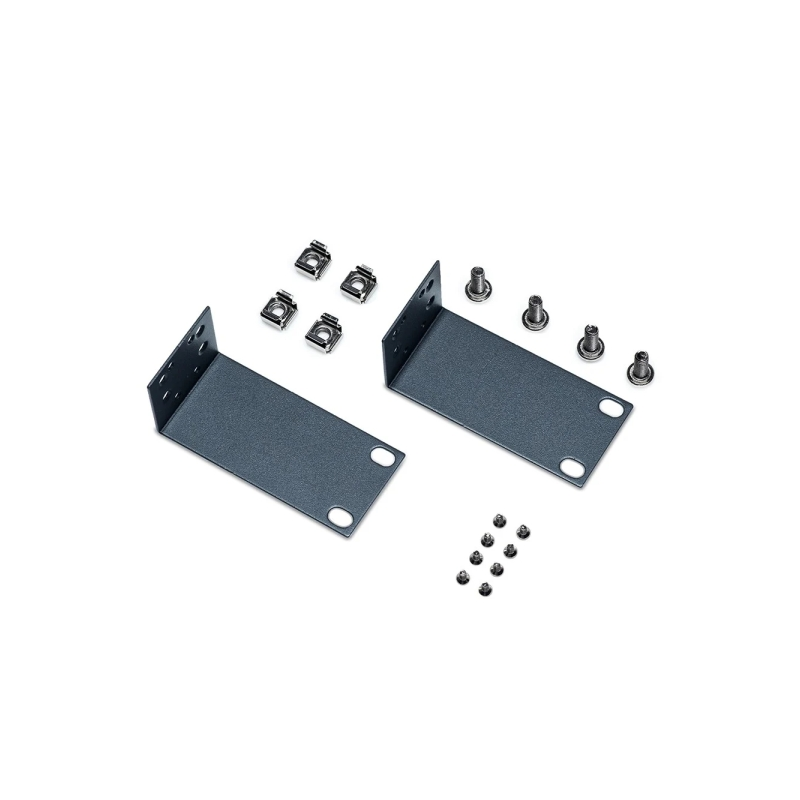 TP-Link Omada RackMount Kit-13 Set para Montaje en Rack - Compatible con Switchs de 13" - Aleacion Metalica - Color Negro