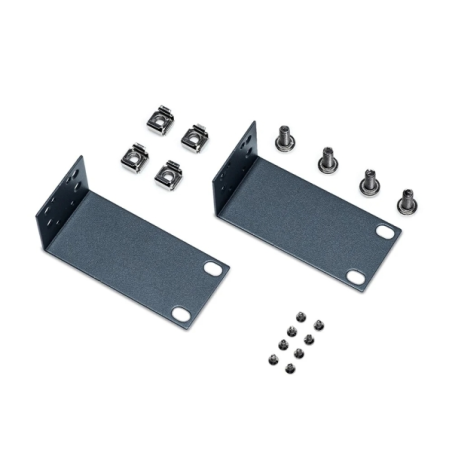 TP-Link Omada RackMount Kit-13 Set para Montaje en Rack - Compatible con Switchs de 13" - Aleacion Metalica - Color Negro