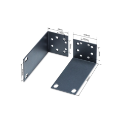 TP-Link Omada RackMount Kit-13 Set para Montaje en Rack - Compatible con Switchs de 13" - Aleacion Metalica - Color Negro