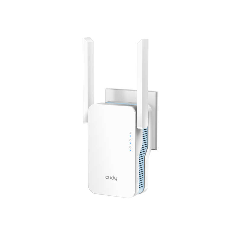 Cudy RE1200 Range Extender AC1200 WiFi 6 Dual Band - Jusqu'à 867 Mbps - Bouton WPS - 2 Antennes Externes