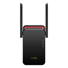 Cudy RE3000 Range Extender AX3000 WiFi 6 Dual Band - Jusqu'à 2402Mbps - Bouton WPS - 2 Antennes Externes + 1 Interne - Compatibl