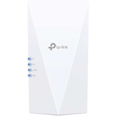 TP-Link RE580X Extensor WiFi de Doble Banda - Velocidad hasta 1.5Gbps - Configuracion Sencilla con WPS o App - WiFi AX1500 - Eth