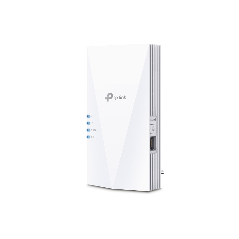 TP-Link RE780X Extensor WiFi 6 de Doble Banda - Velocidad 3Gbps - Configuracion Sencilla con WPS o App - WiFi AX3000 - Ethernet