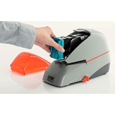 ✅ Agrafeuse électrique de bureau Rapid Supreme 5080e + cartouche 5000 agrafes - Jusqu'à 80 feuilles - Profonde en stock