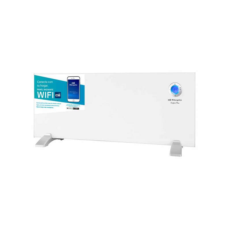 Panneau radiant Wi-Fi intelligent Orbegozo REW 2000 - Commande vocale - Détection de fenêtre ouverte - Programmation quotidienne