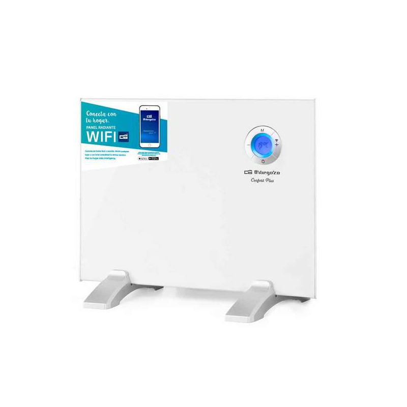 Panneau Radiant Wi-Fi Orbegozo REW 500 - Commande vocale - Programmation quotidienne et hebdomadaire - Détection de fenêtre ouve