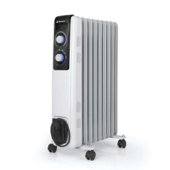 Radiateur à huile Orbegozo RF Confort total - Puissance réglable - Design moderne et élégant - Haute inertie thermique - Facile