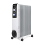 Radiateur à huile Orbegozo Série RF Confort - Puissance réglable - Haute inertie thermique - Sûr et silencieux - Facile à transp