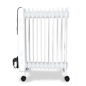 Radiateur à huile Orbegozo Série RF Confort - Puissance réglable - Haute inertie thermique - Sûr et silencieux - Facile à transp