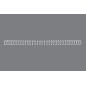 Lot de 100 fils de reliure GBC Wirebind de 6 mm pour reliures rondes ou carrées, pas de 3:1 - Format A4 - Pour 34 trous - Reliur