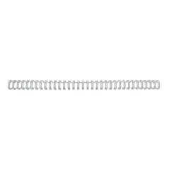 Lot de 100 fils de reliure GBC Wirebind de 8 mm pour reliures rondes ou carrées au pas de 3:1 - Format A4 - Pour 34 trous - Reli
