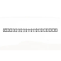 Lot de 100 anneaux de reliure spirale GBC Wirebind pour reliure spirale A4 11 mm - 34 trous - Jusqu'à 100 feuilles - Reliure pro