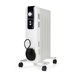 Radiateur Compact Série RH Orbegozo - Puissant et Silencieux - 3 Niveaux de Puissance - Thermostat Réglable - Thermofusible de S