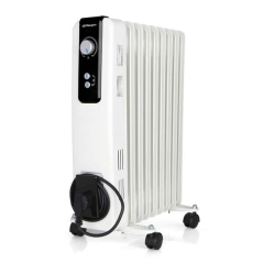 Radiateur à Huile Compact Orbegozo RH - Puissant et Silencieux - 3 Niveaux de Puissance - Éléments à Haute Inertie Thermique - S