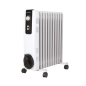 Orbegozo RH-2500 Radiateur à Huile Compact et Puissant - Puissance 2500W - Éléments à Haute Inertie Thermique - Thermostat Régla
