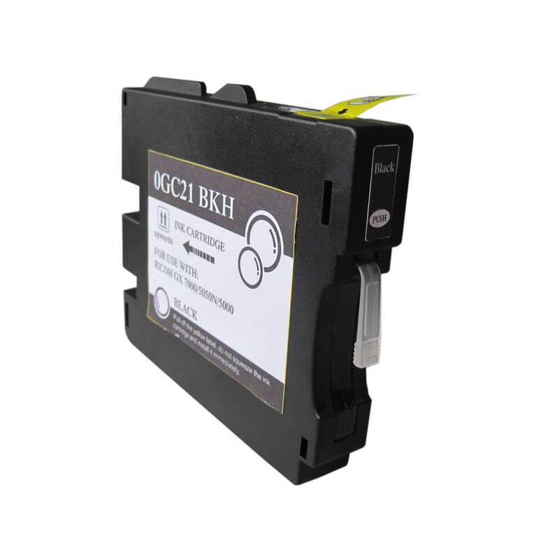 Ricoh GC21K Cartouche d'encre pigmentée générique noire - Remplace 405532/405536