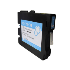 Ricoh GC21C Cartouche d'encre pigmentée cyan générique - Remplace 405533/405537