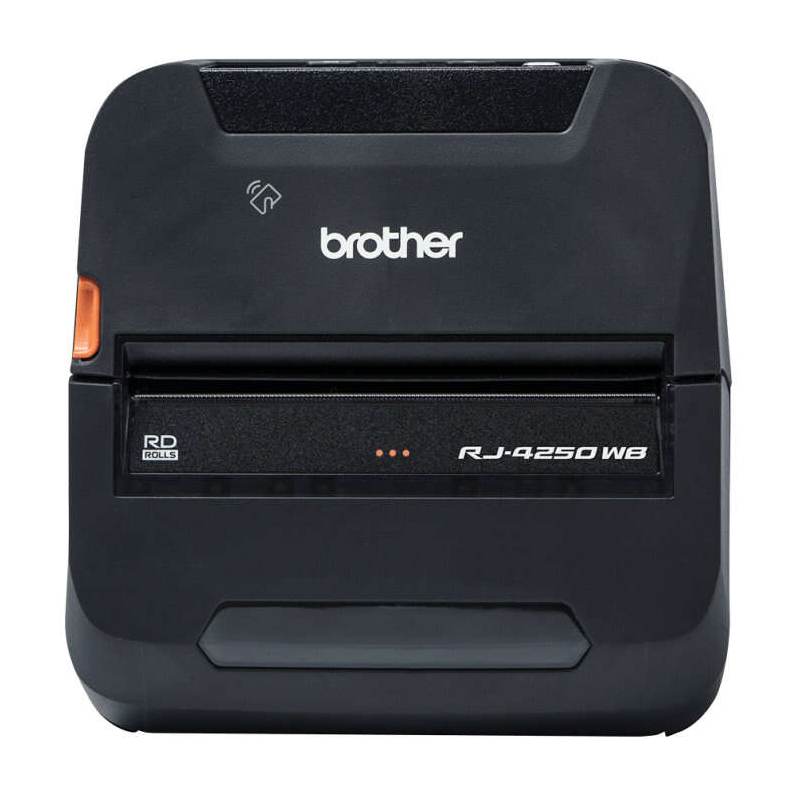 Brother RJ-4250WB Imprimante thermique portable d'étiquettes et de tickets WiFi, Bluetooth, USB - Résolution 203 dpi - Vitesse 1