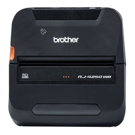 Brother RJ-4250WB Imprimante thermique portable d'étiquettes et de tickets WiFi, Bluetooth, USB - Résolution 203 dpi - Vitesse 1