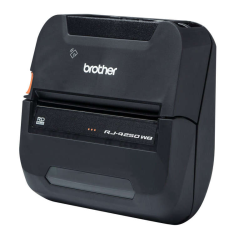 Brother RJ-4250WB Imprimante thermique portable d'étiquettes et de tickets WiFi, Bluetooth, USB - Résolution 203 dpi - Vitesse 1