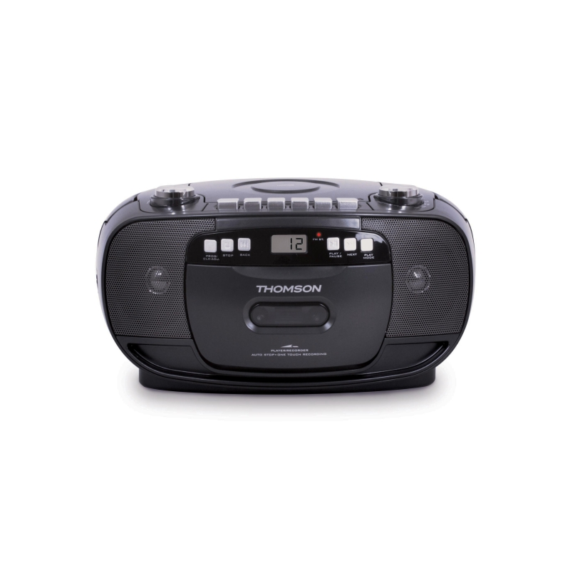 Radio CD avec cassette Thomson RK200CD - Noir