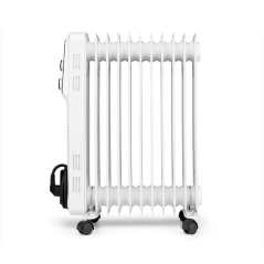 Radiateur à huile Orbegozo RL 2500 Elegance - Puissant et sûr - Inertie thermique pour une dispersion homogène de la chaleur - M