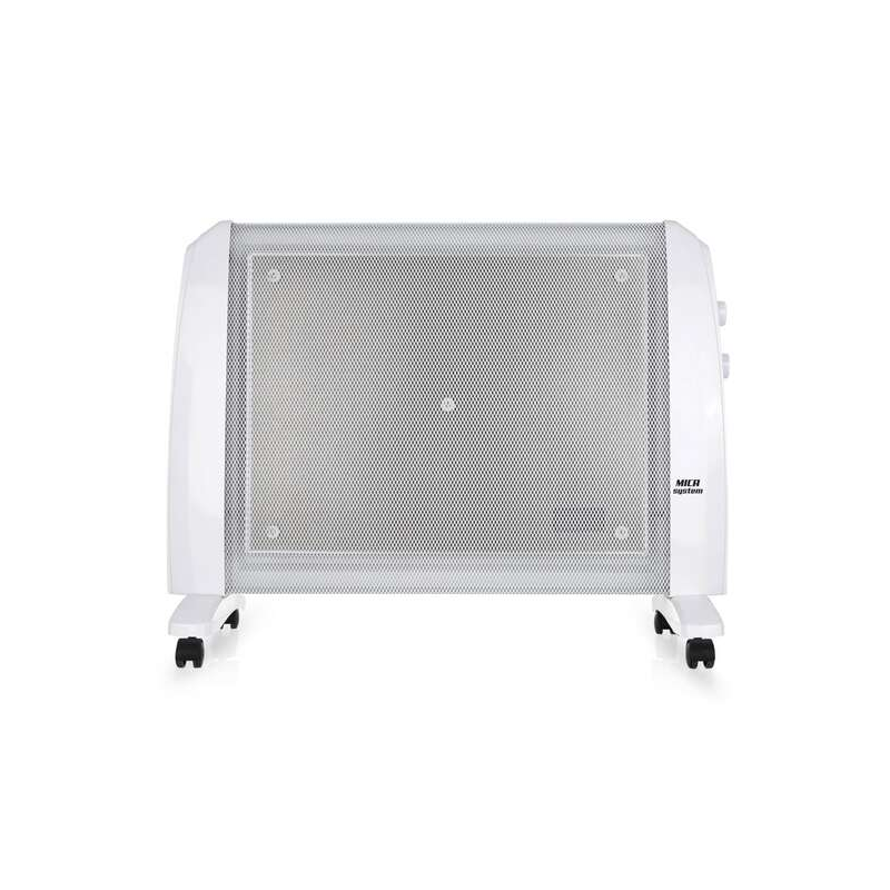Radiateur Orbegozo Ecoheat 1500 Mica - Convection rapide et diffusion efficace - Puissance réglable - Sécurité anti-basculement