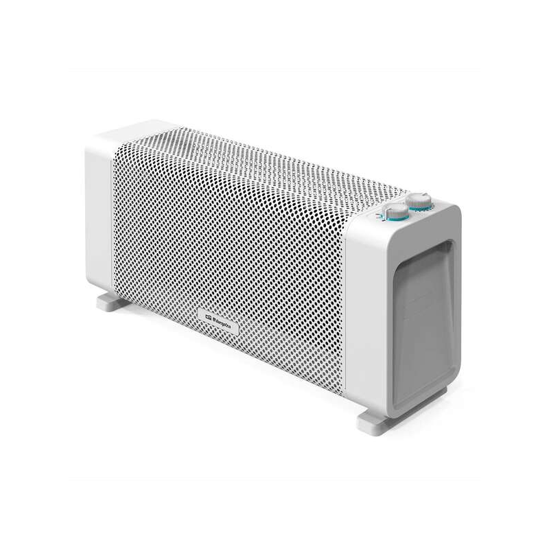 Orbegozo RMB 1510 Radiateur Mica Ultra Rapide - Puissance 1500W - Sécurité Anti-Basculement - Thermostat Réglable - Design Compa