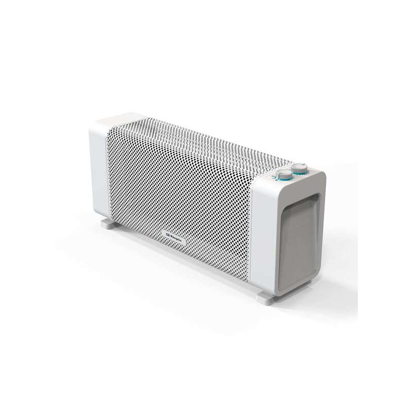 Orbegozo RMB 2010 Radiateur Mica Ultra Rapide - Puissance 2000W - Sécurité Anti-Basculement - Thermostat Réglable - Design Compa