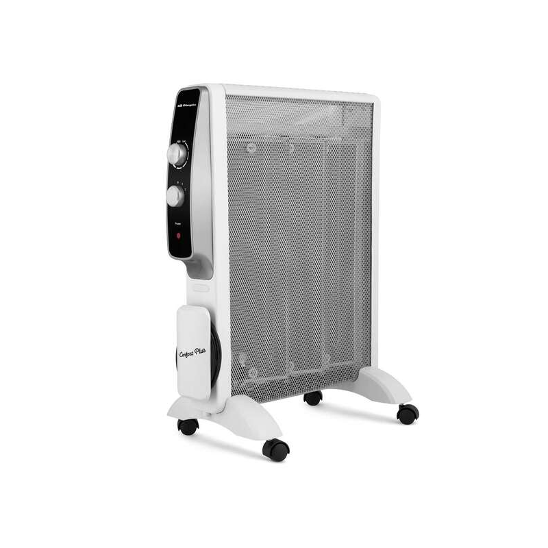 Orbegozo RMN 1575 Radiateur Mica - Puissant et Sûr - Chaleur Instantanée en 1 Minute - Réglage de la Puissance et Thermostat - S
