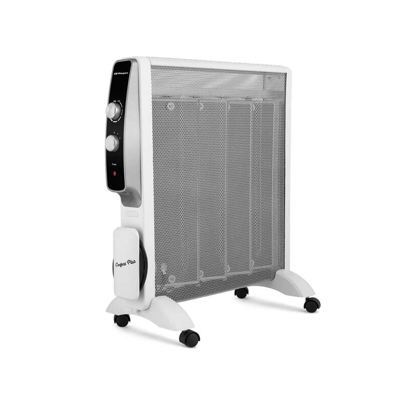 Orbegozo RMN 2075 Radiateur Mica - Puissance Instantanée et Sécurité Garantie - Design Élégant et Confortable - Convection et Di