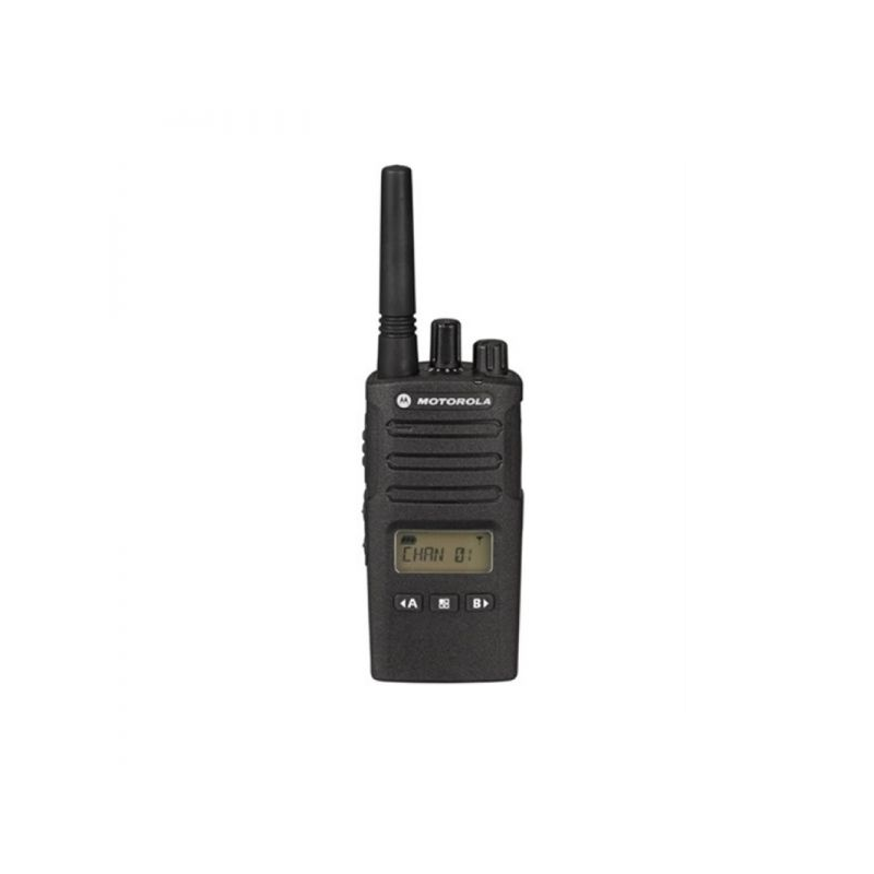 Talkie-walkie Motorola XT460 + Chargeur - 16 canaux PMR446 + 219 codes - Portée jusqu'à 9 km - Autonomie jusqu'à 20 h