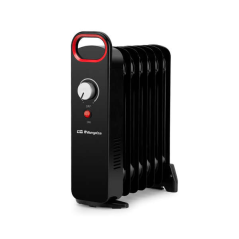 Radiateur à huile Orbegozo RO 1030 Junior - Puissance maximale 1000 W - Thermostat réglable - Protection contre la surchauffe -