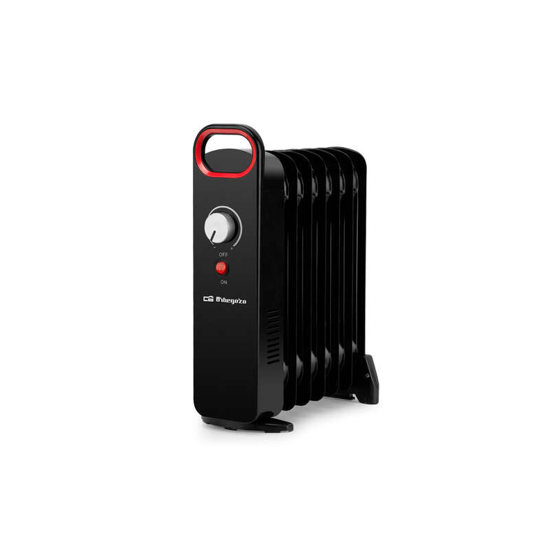 Radiateur à huile Orbegozo RO 1030 Junior - Puissance maximale 1000 W - Thermostat réglable - Protection contre la surchauffe -