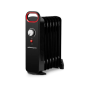 Radiateur à huile Orbegozo RO 1030 Junior - Puissance maximale 1000 W - Thermostat réglable - Protection contre la surchauffe -